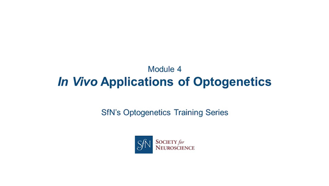 In Vivo Applications of Optogenetics title image with white background