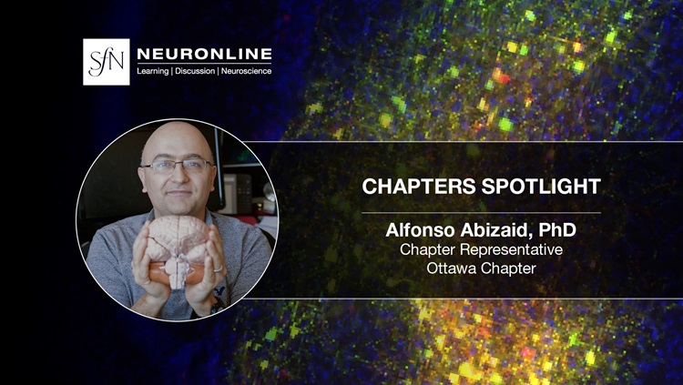 Chapters spotlight. Alfonso Abizaid, PhD. Chapter Representative, Ottawa Chapter