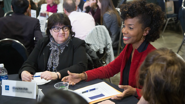 Roundtable event during Neuroscience 2017.