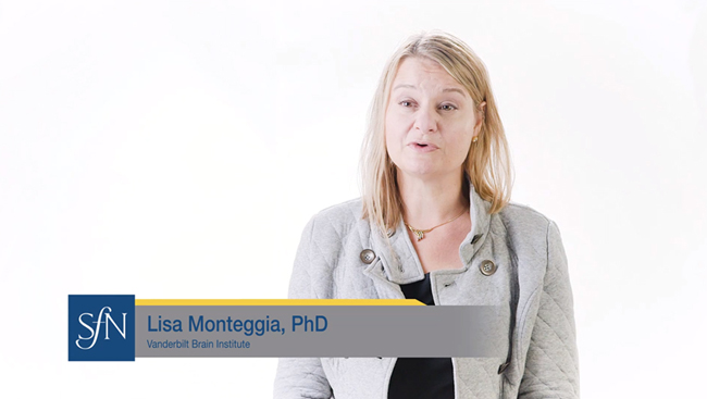 Lisa Monteggia sharing ways to advocate for yourself and others