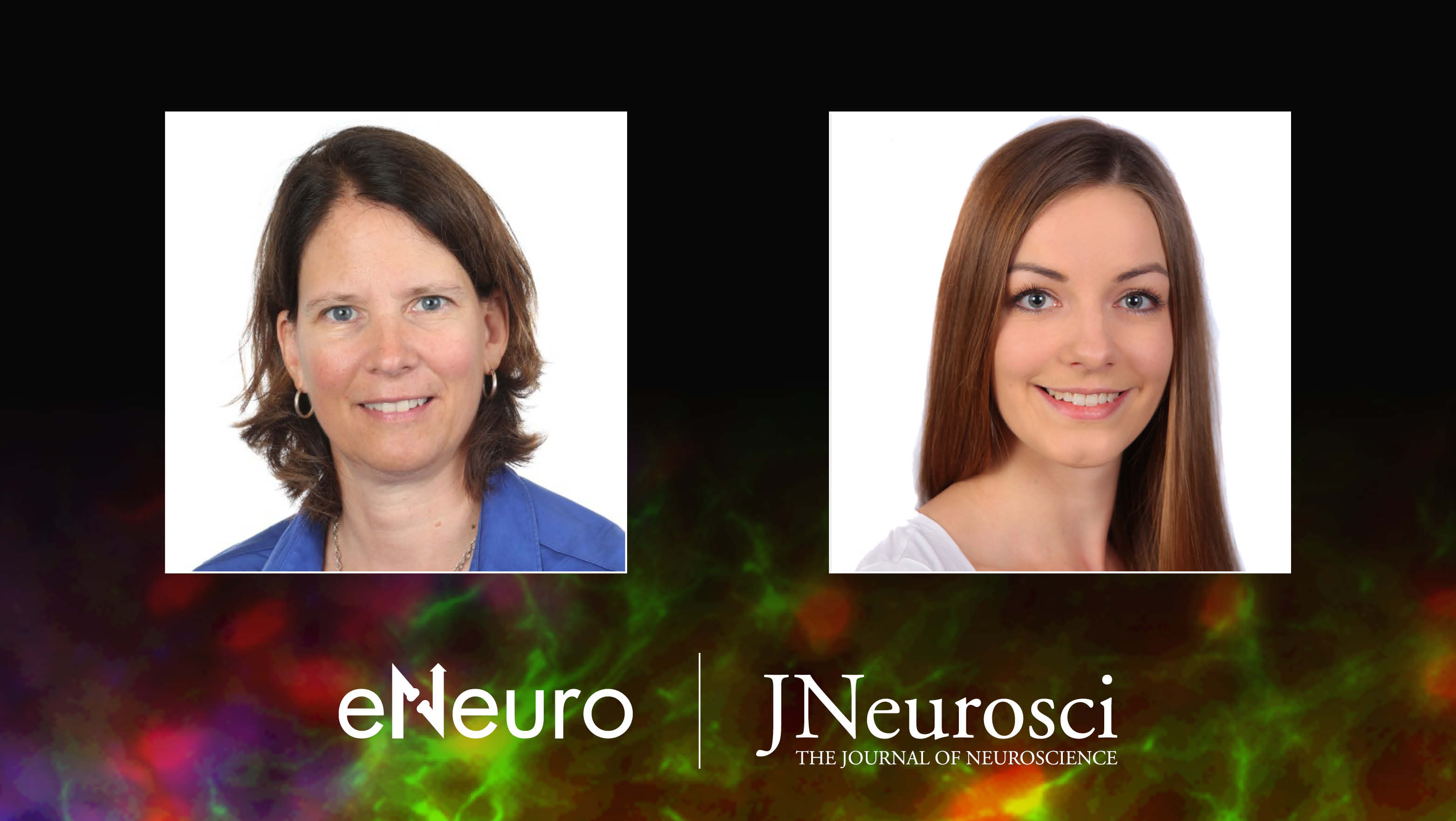 Images of speakers Nicole Wenderoth, PhD and  Weronika Potok