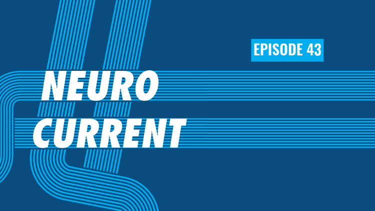 Neuro Current episodes 43 thumbnail with the Neuro Current logo